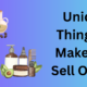 Unique Things to Make and Sell Online