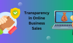 Transparency in Online Business Sales