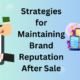strategies for maintaining Brand Reputation